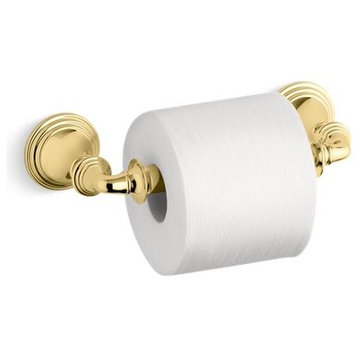 Kohler Devonshire Toilet Tissue Holder, Vibrant Polished Brass