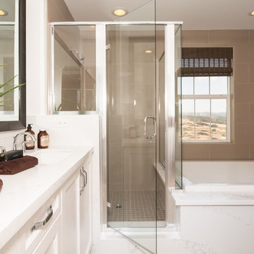 Warmington Residential: Canopy at Esencia - Plan 2 Master Bathroom