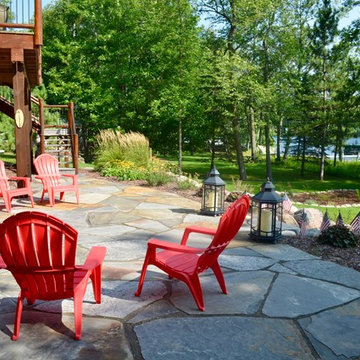 Flagstone patio