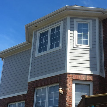 James Harsie lap siding , LP Smartside trim