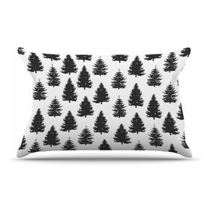 Kess InHouse Marta Olga Klara Pine Forest King Featherweight Sham