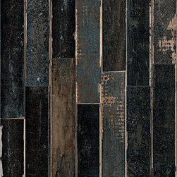 Blendart Black 6" x 47" - Wall And Floor Tile
