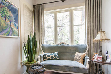 Living room - traditional living room idea in Austin