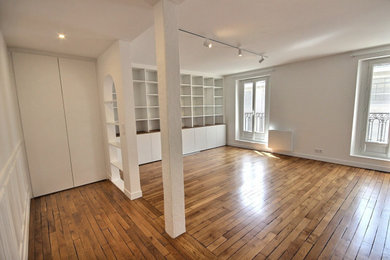 Aménagement d'un salon classique.