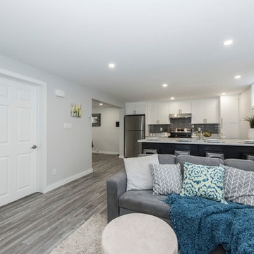 Glenview Heights Basement Apartment Conversion and Whole House Renovation