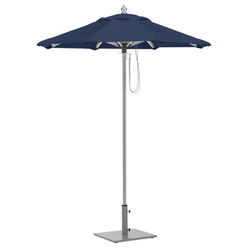 6' Octagon Sunbrella Market Umbrella, Navy Blue