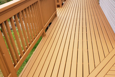 Veronika's deck and exterior paint