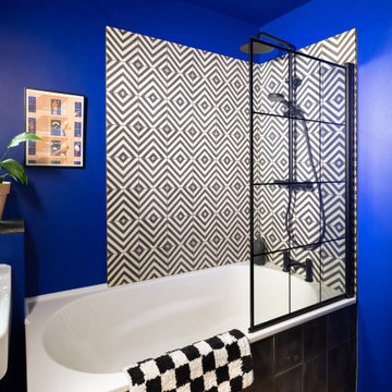 Parisian inspired bathroom makeover
