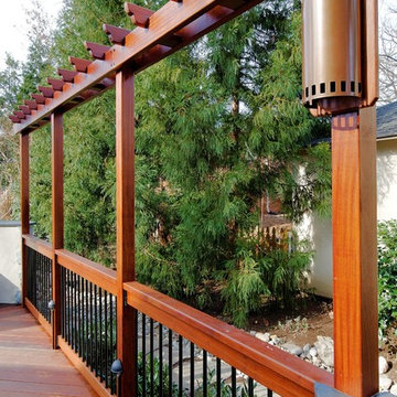 Tree Deck -- Incorporating a Beloved Tree, Making the Most of the Environmen