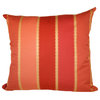 Alotta Blushed Striped 90/10 Duck Insert Pillow With Cover, 20x20