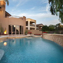 Pool & Retaining wall