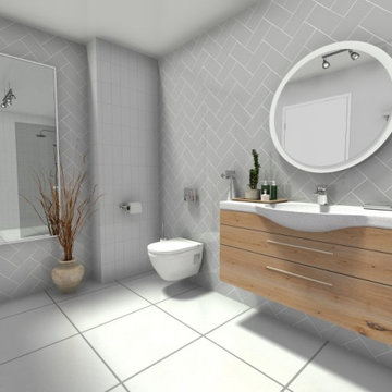 Scandinavian Bathroom Style