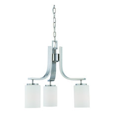 Thomas Lighting SL8068 3 Light Mini Chandelier - Nickel