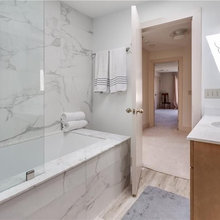 Upstairs guest bathroom