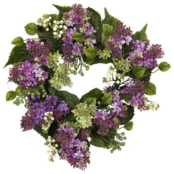 20" Hanel Lilac Wreath