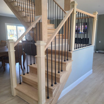 Contemporary Railing Repair