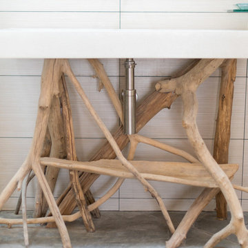 Mangrove Vanity and Sink: Design and Build