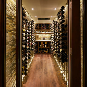 Transitional Wine Cellar