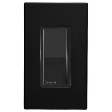 Hardwired WiFi Switch, Black