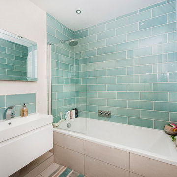 Single storey side extension and refurb of flat, London.