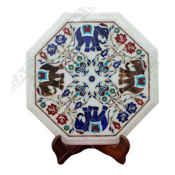 FLORA AND FAUNA MARBLE TILE - Tile Murals