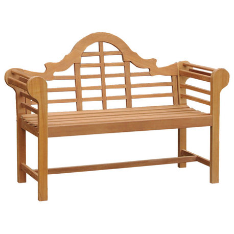 Lutyens Teak Wood 4 Feet Outdoor Bench