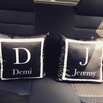 Cushions - Black MONOGRAM by ATD