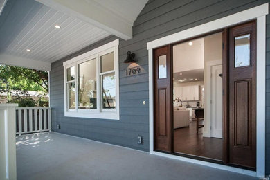 Example of an exterior home design in San Francisco