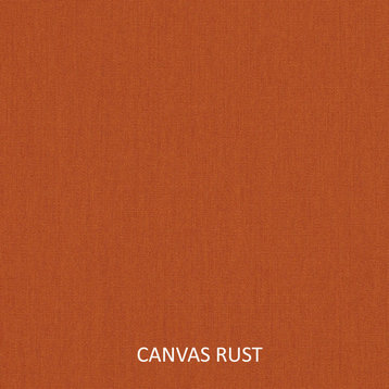 Sunbrella Canvas Rust Outdoor Pillow Set, 12x24
