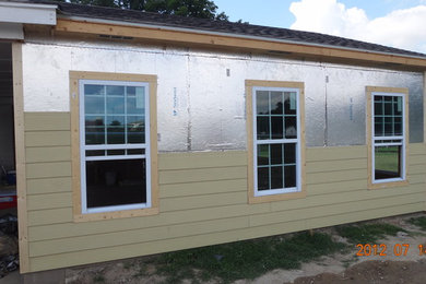 In the process of Installing Hardie Siding