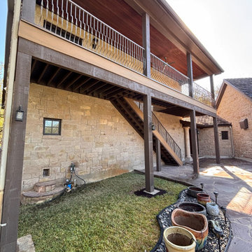 new second story deck