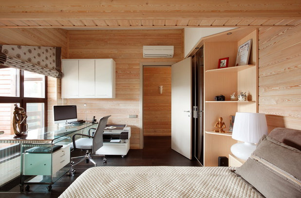 Современный Спальня by Architectural Bureau Sretenka