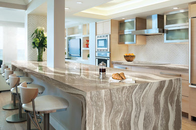 Kitchen - modern kitchen idea in San Diego