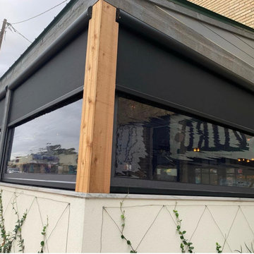 Outdoor Screen Shades & Shade Systems - Manual & Motorized