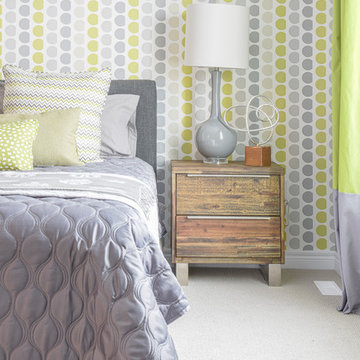 Lime Green Bedroom