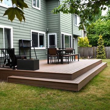 Modern Deck Install in New Castle, Bellevue