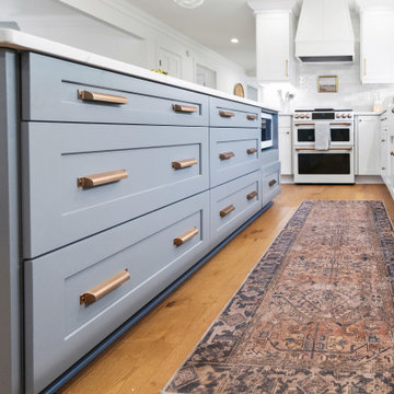 Refined Kitchen & Bathroom Redecoration