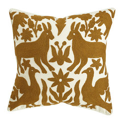 Otomi Pillow - Caramel - Decorative Pillows