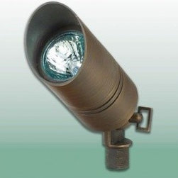 Cast Brass LED MR11 Mini Bazooka Directional Light - Light Bulbs