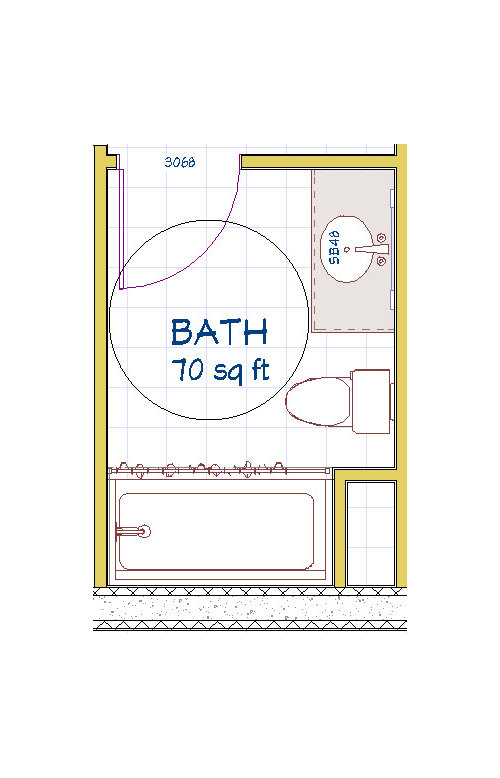 Wheelchair Accessible Bathroom Layout, Handicap Accessible Bathroom Plans