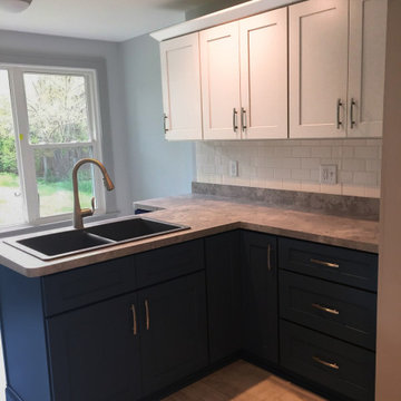 Navy Blue Kitchen Cabinets