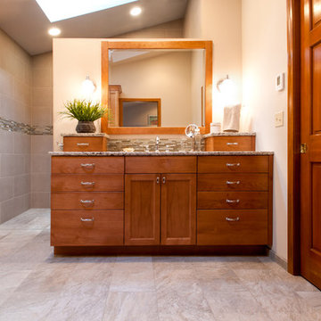 Walk-In-Shower Without Doors – Gig Harbor, WA