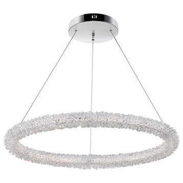 Arielle LED Chandelier with Chrome Finish