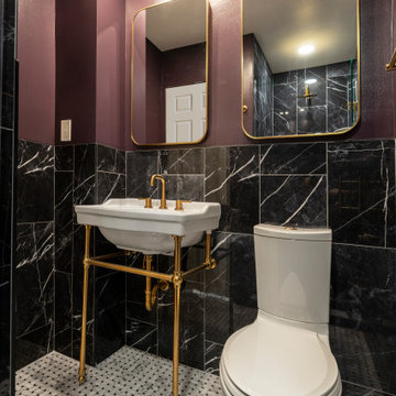 Art Deco Inspired Modern Bathroom Alexandria, VA