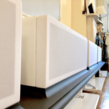 Custom Modern Media Credenza