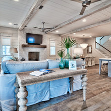 open concept kitchen, FR. eat in