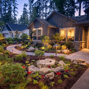 Vaughn Asian Inspired Garden Landscape