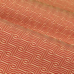 Hubble Modern Upholstery Fabric in Apple - Upholstery Fabric