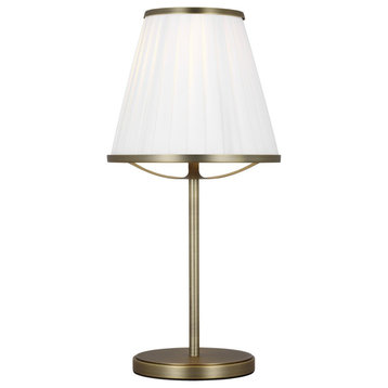 Ralph Lauren Esther 1-Light Table Lamp LT1131TWB1, Time Worn Brass