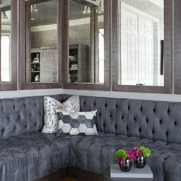 Modern Rustic Pool Room Lounge
